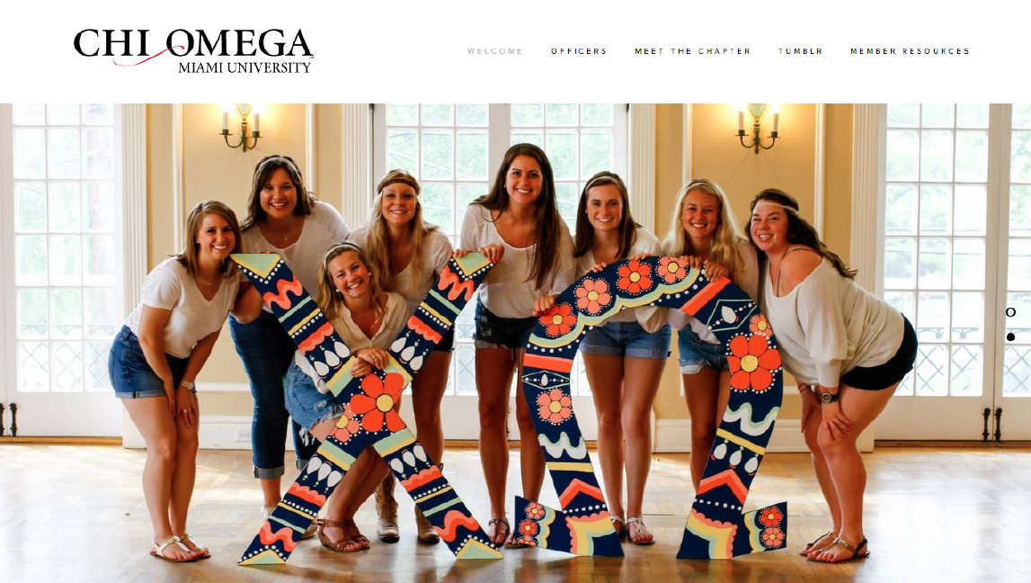 Chi Omega Website